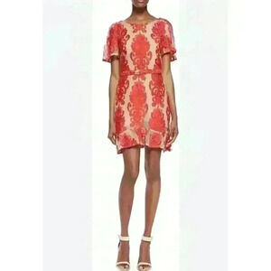 For Love and Lemons.
San Marcos Short Sleeve Open Back Dress. SZ Medium.